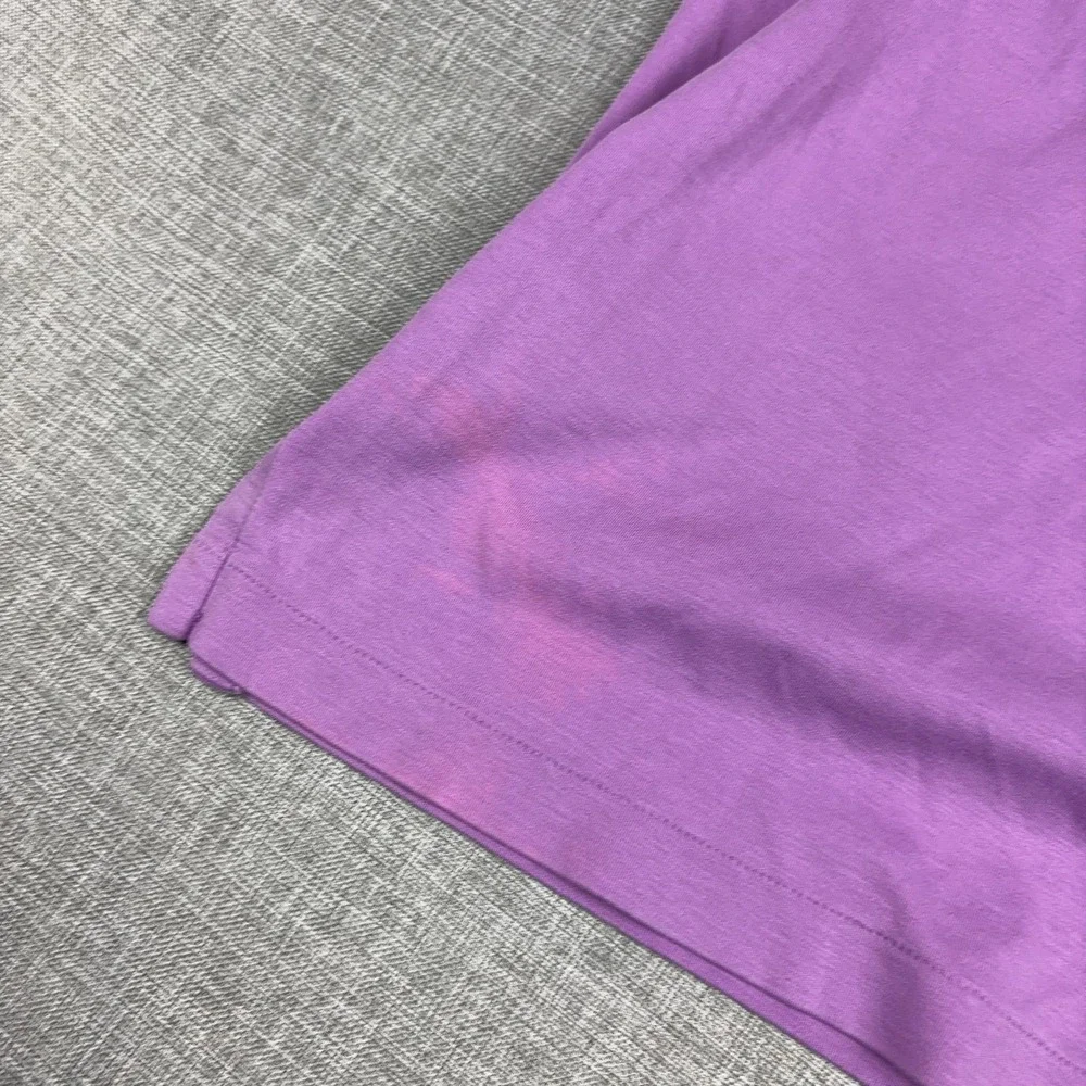 Polo Ralph Lauren Polo Shirt Mens L Purple Cotton Classic Short Sleeve Logo